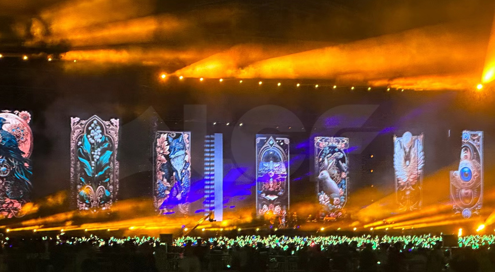 张韶涵演唱会LED显示屏