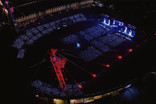 又一舞台奇迹！谈球吧LED锥形屏燃爆2024张韶涵巡演现场 