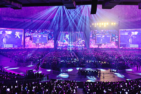 “破蛋”成功！谈球吧LED屏与荧光棒燃爆周杰伦台北演唱会！